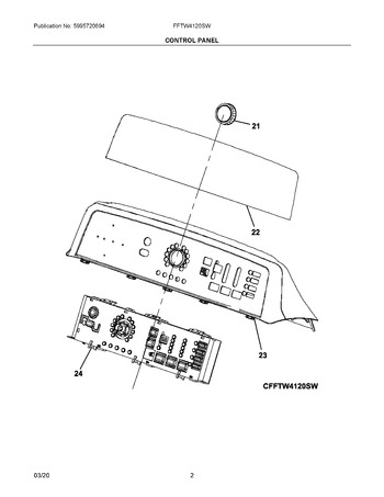 Diagram for FFTW4120SW