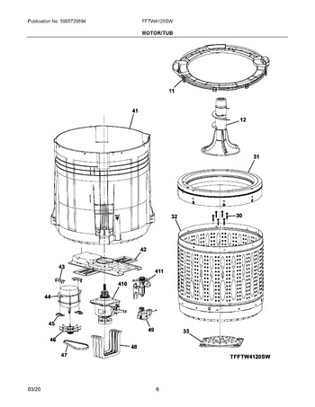 Diagram for FFTW4120SW