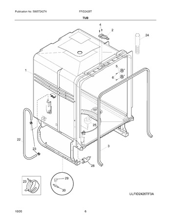 Diagram for FFID2426TS5A