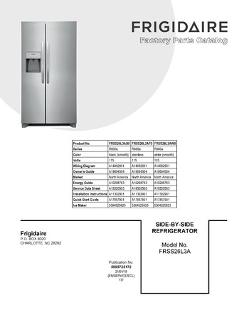 Diagram for FRSS26L3AF0