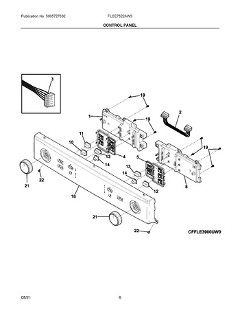 Diagram for FLCE7522AW3