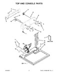 Diagram for 02 - Top And Console Parts