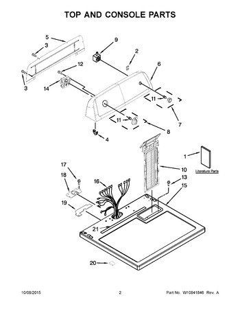 Diagram for NED4655EW1