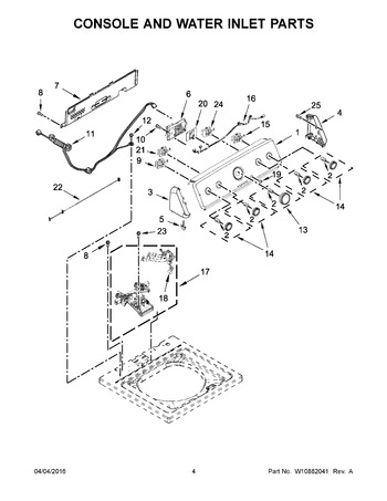 Diagram for MVWC565FW0