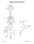 Diagram for 04 - Basket And Tub Parts