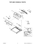 Diagram for 02 - Top And Console Parts