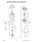 Diagram for 04 - Motor, Basket And Tub Parts