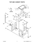 Diagram for 02 - Top And Cabinet Parts