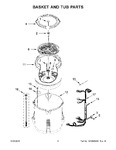 Diagram for 04 - Basket And Tub Parts