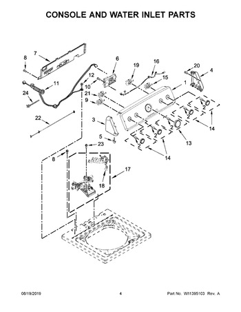 Diagram for MVWC565FW2