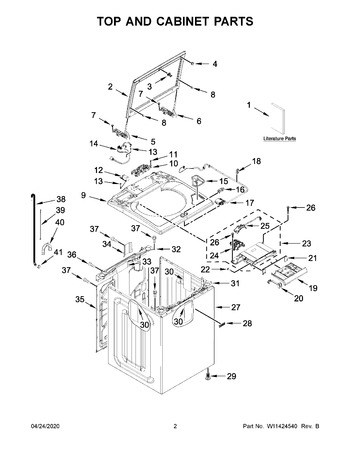 Diagram for MVW7232HW0