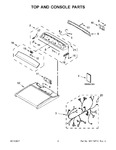 Diagram for 02 - Top And Console Parts