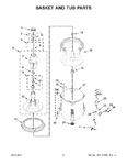 Diagram for 04 - Basket And Tub Parts