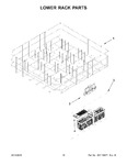 Diagram for 10 - Lower Rack Parts