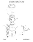 Diagram for 04 - Basket And Tub Parts