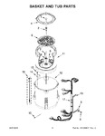 Diagram for 04 - Basket And Tub Parts