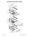 Diagram for 04 - Refrigerator Shelf Parts