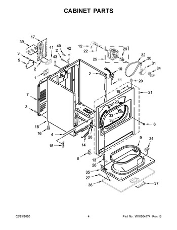 Diagram for WED5000DW2