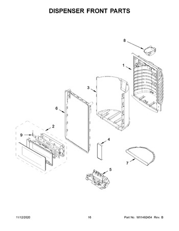 Diagram for WRF767SDHZ02