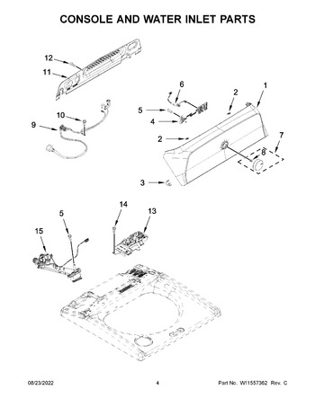 Diagram for WTW5057LW0