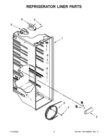 Diagram for WRS555SIHZ06