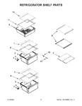 Diagram for 04 - Refrigerator Shelf Parts