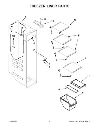 Diagram for WRS555SIHZ06