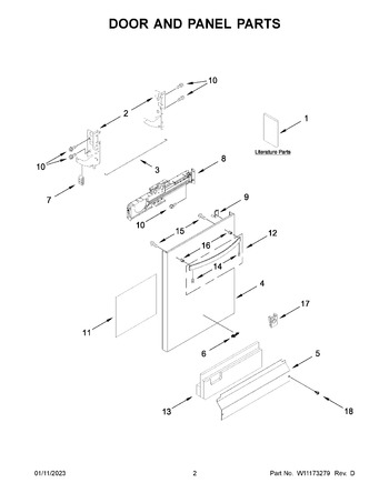 Diagram for WDT730PAHZ0