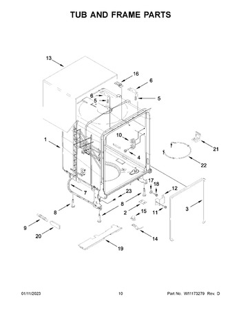 Diagram for WDT730PAHZ0