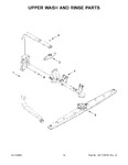 Diagram for 08 - Upper Wash And Rinse Parts