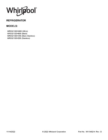 Diagram for WRS321SDHZ08