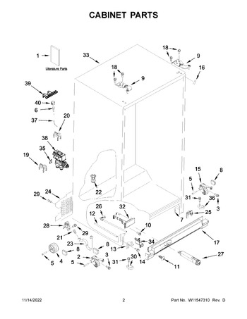 Diagram for WRS325SDHZ08