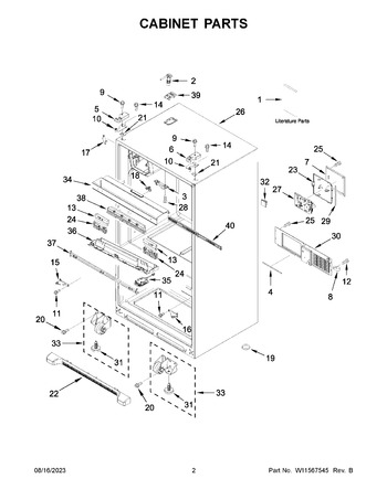 Diagram for WRX735SDHZ07