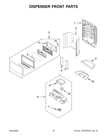 Diagram for WRX735SDHZ07