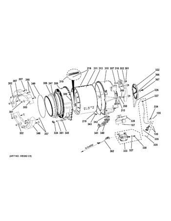 Diagram for GFW450SSM1WW